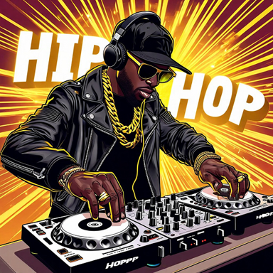 Hip Hop DJ - Rap Beat Maker logo